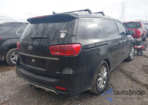 2019 Kia Sedona Ex из США, поврежденный, VIN KNDMC5C14K6538470